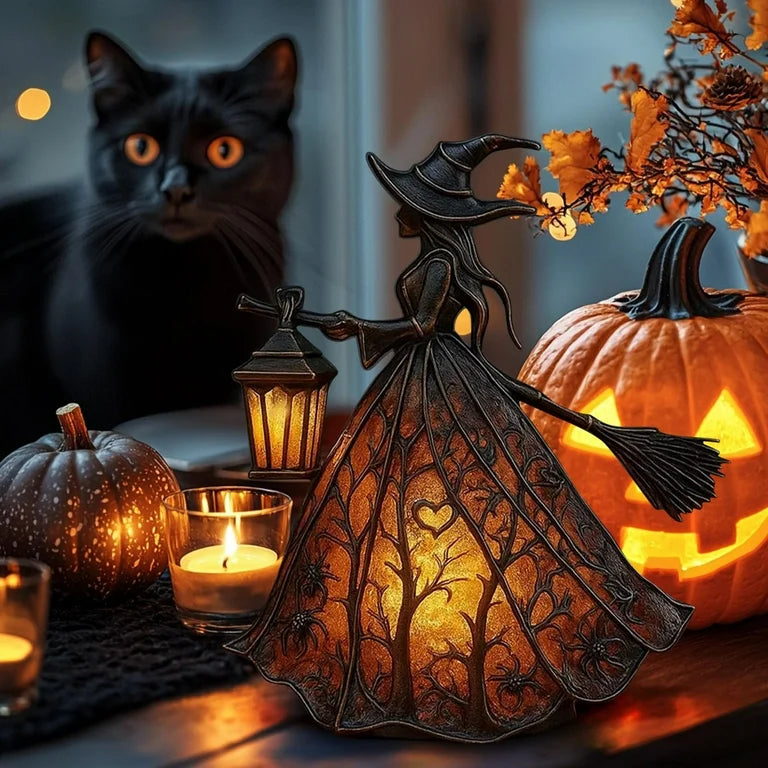 Halloween Witches Lamp Mystica – Magical LED Decorative Lamp for Indoor