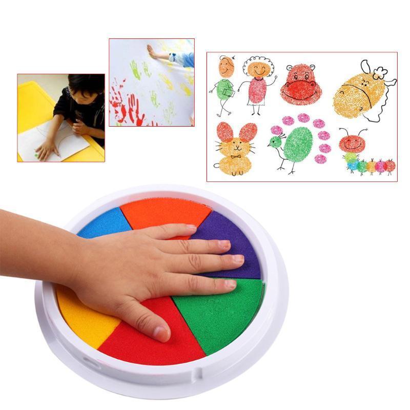 Funny finger painting game