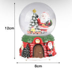 Musical LED Santa Snow Globe