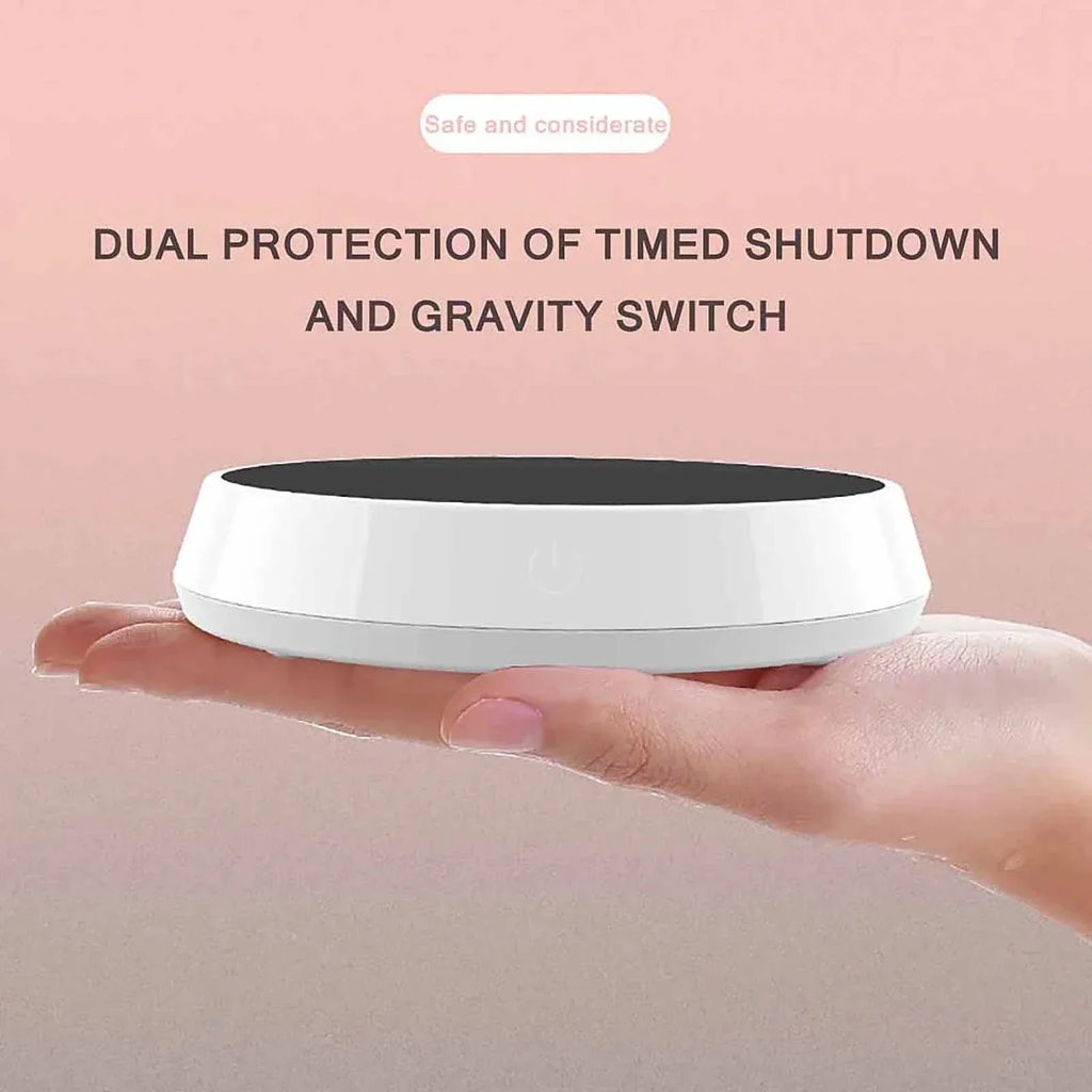 Gravity-Induction Quick Mug Warmer Coaster