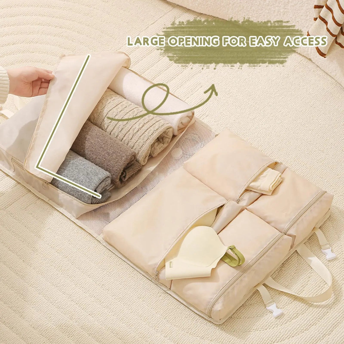 TravelMate Hanging Organizer | Space-saving & Practical | For Organization On The Go
