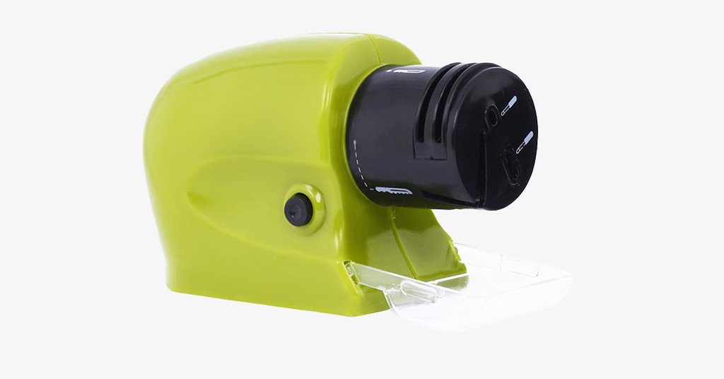 Revolutionary, elegant, multifunctional cordless safe sharpener - smart, strong, and sophisticated!