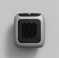Electric Wall Heater with Remote Control, Mini Fan Heater