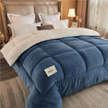 Nordura Duvet Winter | 3-Layer & Quilted | Checkered Design | Warm & Easy Care