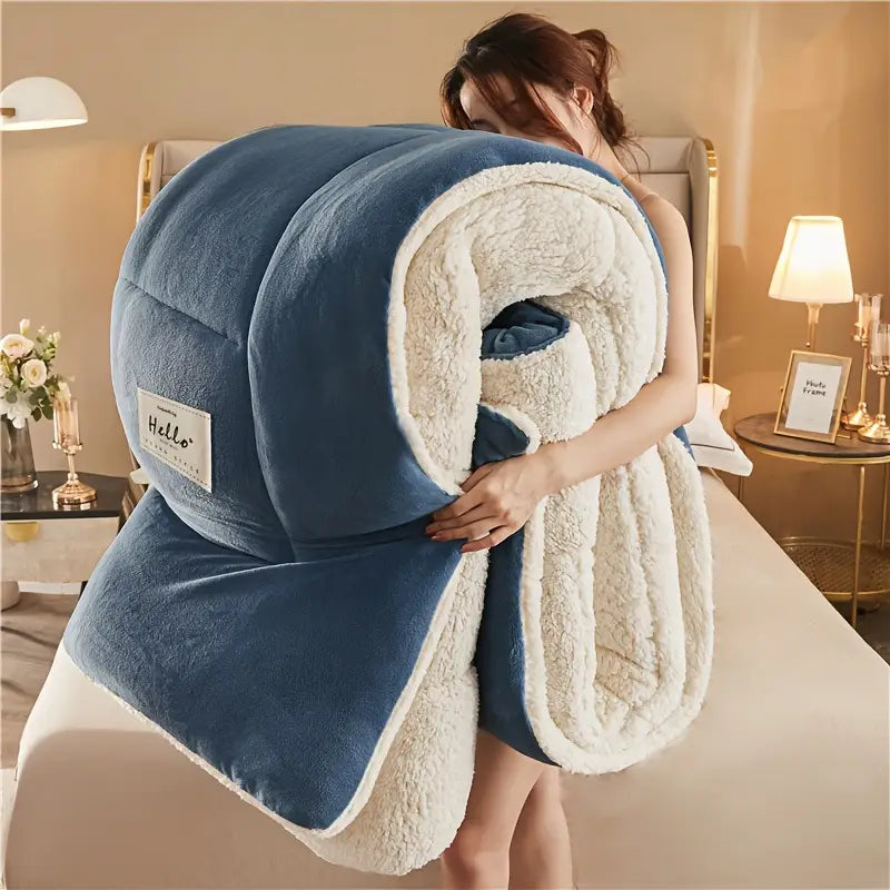 Nordura Duvet Winter | 3-Layer & Quilted | Checkered Design | Warm & Easy Care