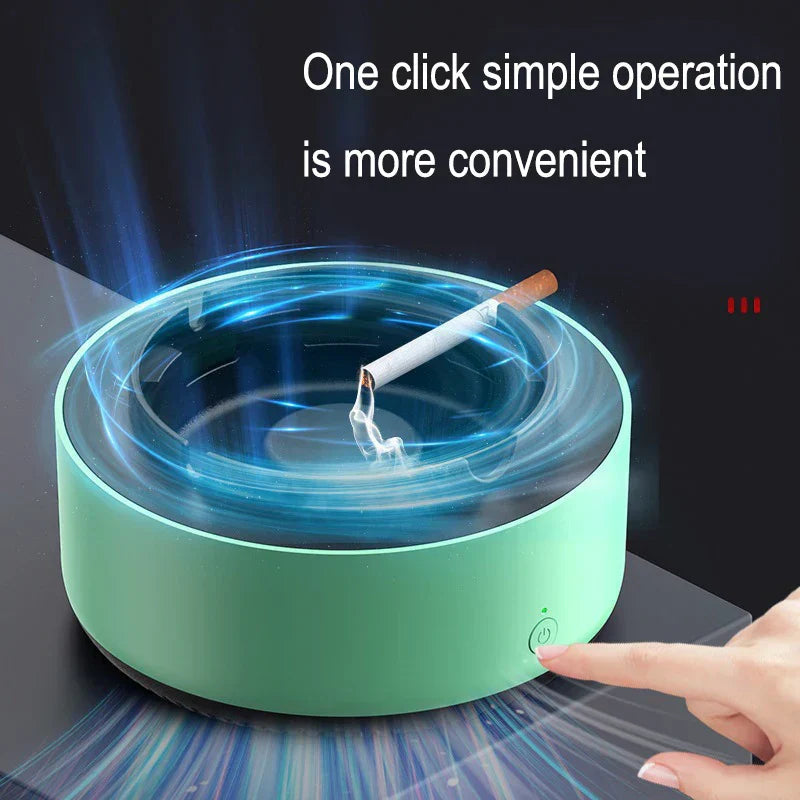 Smoke Eliminator Electronic Ashtray Air Purifier - Home Office