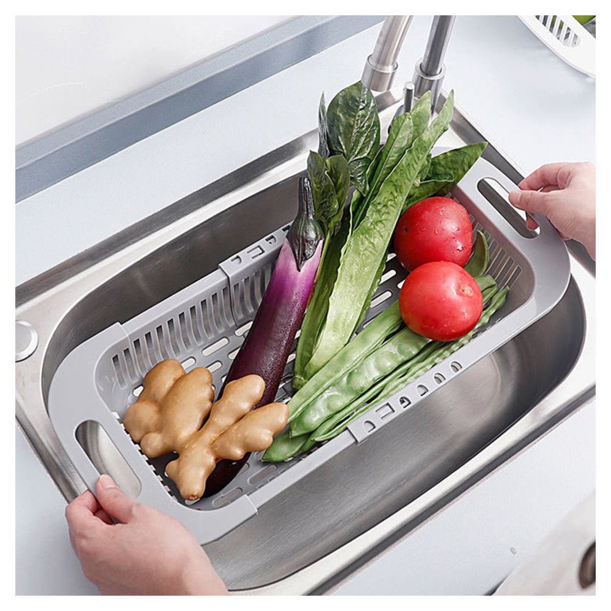Drain Tray - Make washing your fruits easier - Practical and effective!