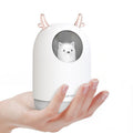 Portable Humidifier with Adjustable Mist Mode, Large Capacity Water Tank, 7-Color LED Light and Auto Shut-off Design, for Bedroom, Home, Office