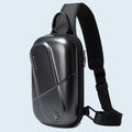 Casual Crossbody Hardshell Waterproof Sling Bag