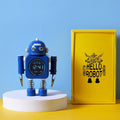 Robot Alarm Clock, Easy-to-Read Digital Display, Pleasant Sounds & Temperature