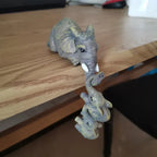 Eleva Decorative Elephants Family Figurines – Set of 3 Interior Decoration