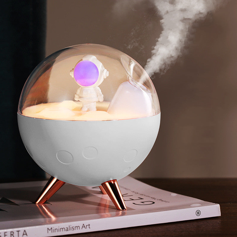Cute Portable Astronaut Humidifier, with 2 Spray Modes, for Home, Office