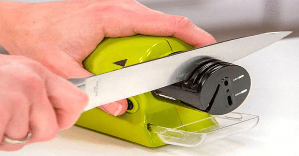 Revolutionary, elegant, multifunctional cordless safe sharpener - smart, strong, and sophisticated!