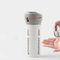 Portable & Refillable 4-in-1 Lotion Sub-Bottle Dispenser, for Sanitizer, Lotion, Shampoo, Shower Gel and More