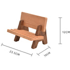 Solid Wood Adjustable And Rechargeable Tablet/Phone Holder