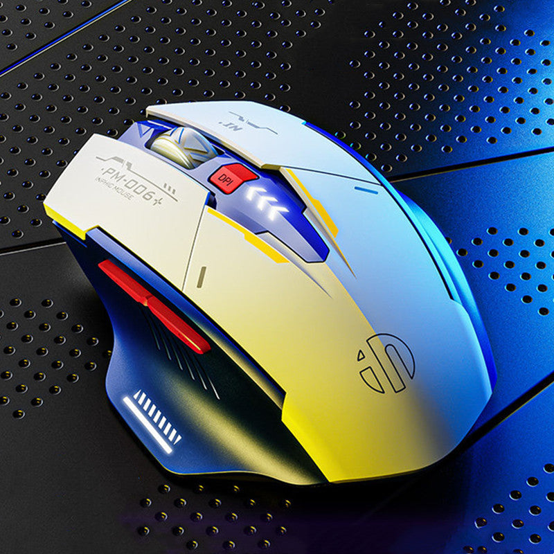 Mecha-Shaped Silent Wireless Mouse