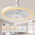 Sleek Ceiling Fan with Integrated Light – Perfect for Modern Bedrooms