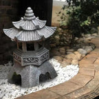 Japanese garden lantern - Weatherproof LED outdoor lighting for Zen gardens