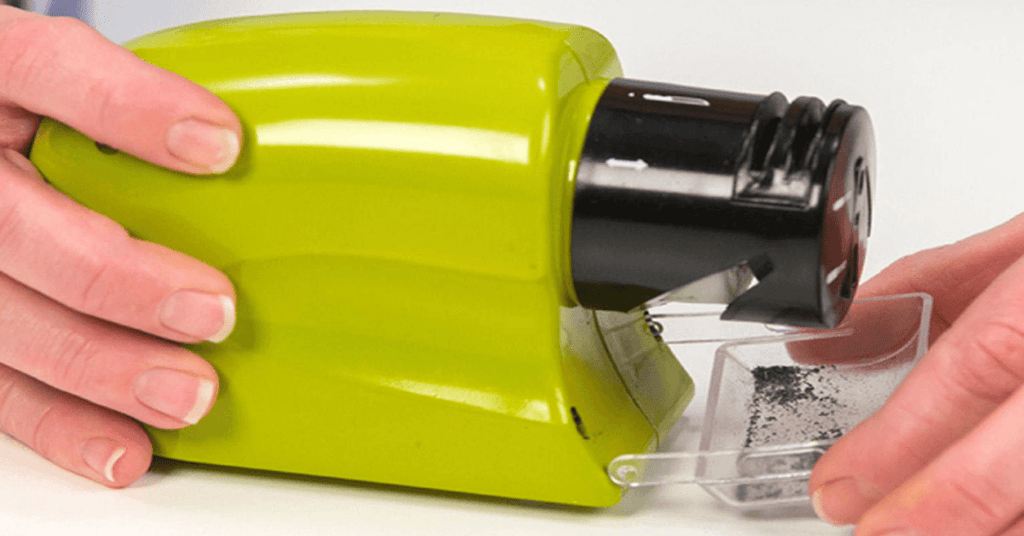 Revolutionary, elegant, multifunctional cordless safe sharpener - smart, strong, and sophisticated!