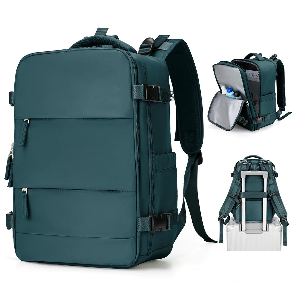 Travel Backpack Travomate | Waterproof & Versatile | 15.6" Laptop Compartment | Large Capacity with Wet-Dry Separation