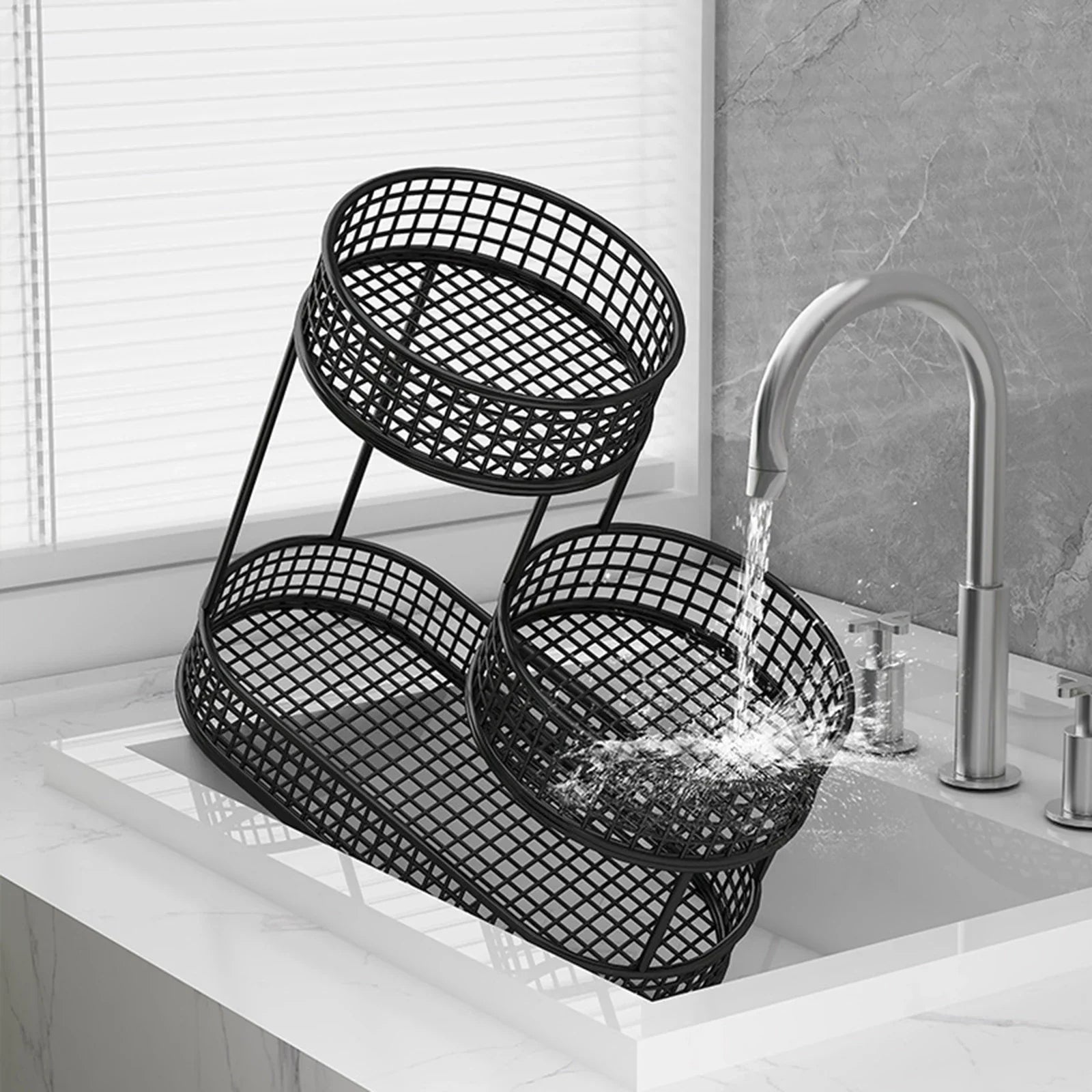 FruitElegance – Metal Wire Basket for Fruit & Vegetables