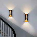 Modern Dual-Tone LED Wall Lamp – Waterproof & Minimalist for Indoors & Outdoors