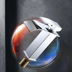 Waterfall Vanity Tap Aqualis Noir | Stainless Steel | Hot & Cold Water | For Bathroom & Guest Toilet