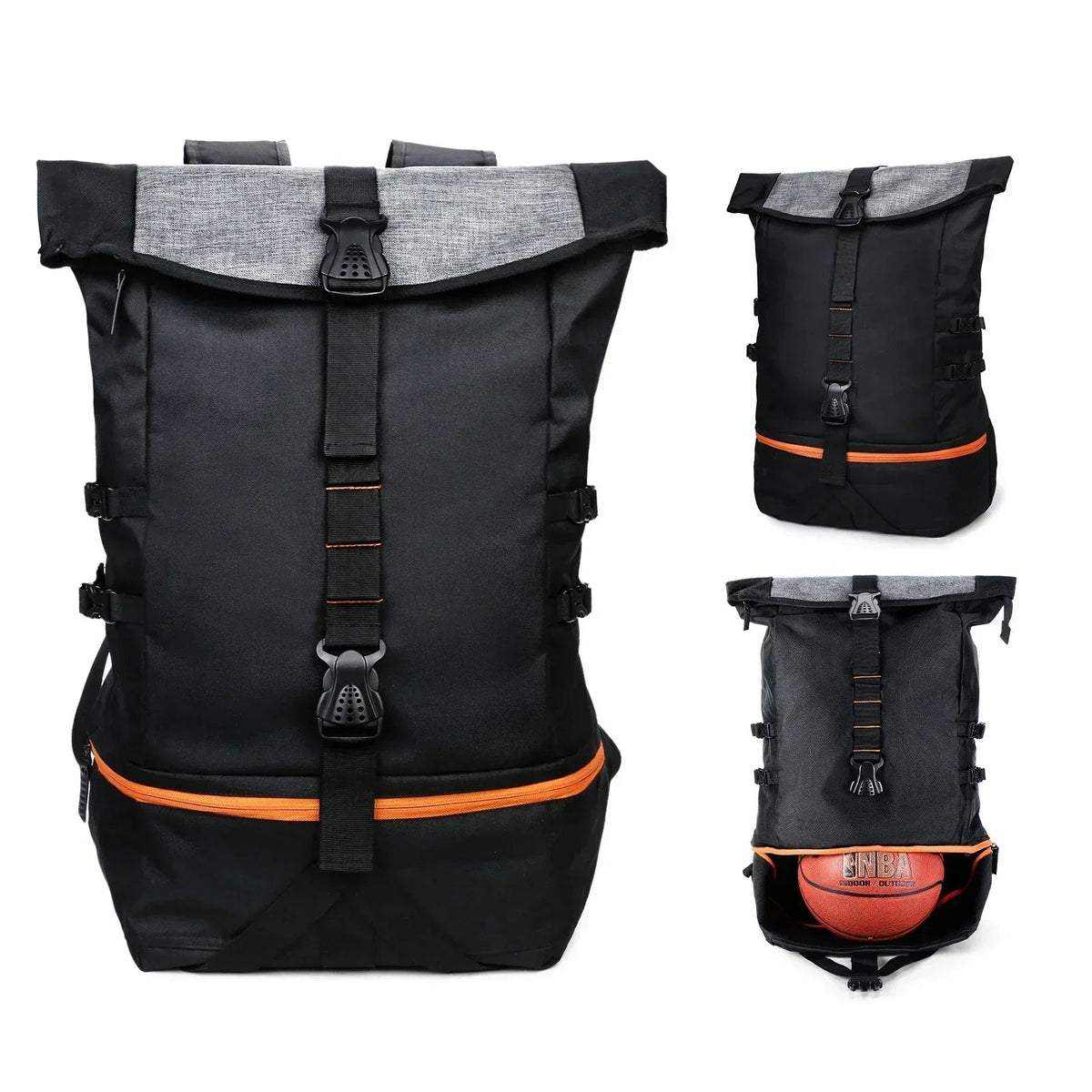 SportGear Backpack with Ball Compartment and Shoe Compartment – 35L Softback