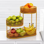 FruitElegance – Metal Wire Basket for Fruit & Vegetables