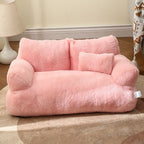 Plush Fleece Dog Sofa Bed for Ultimate Comfort – Spacious and Machine Washable Cat Sofa