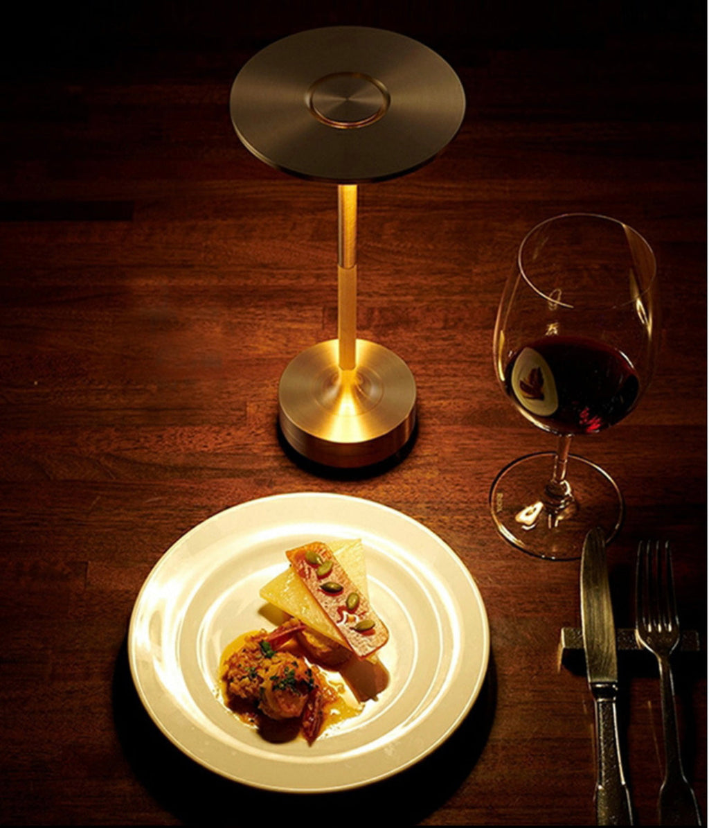 ClarityGlow Luxe Edition | Wireless LED Table Lamp
