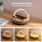 3-in-1 LED Lamp, Bluetooth Speaker & Wireless Charger | Smart Desk Light