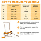 Adjustable Ankle Compression Sleeve Ankle Brace Care 2-Pack
