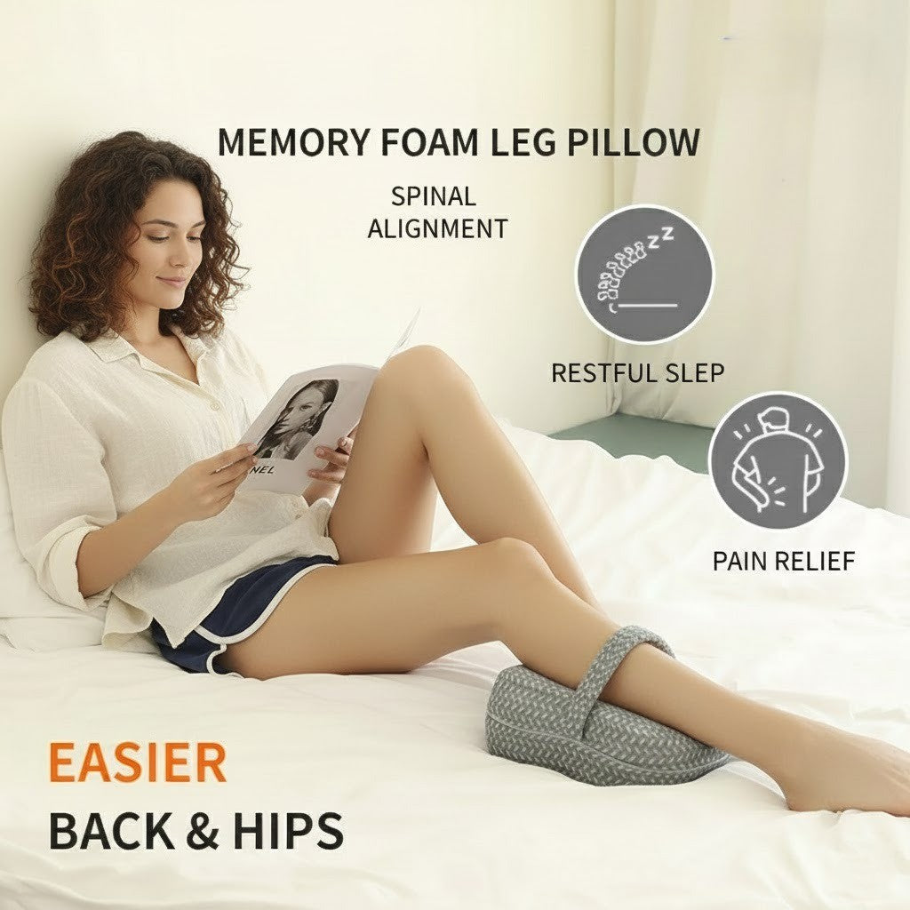 Sleep Lover Memory Foam Sleeper Leg Pillow