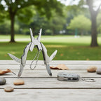 Stainless Edge EDC Multi-Tool Emergency Keychain with Pliers and Screwdrivers