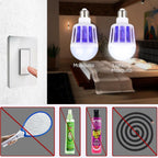 IcoolGadgets AC175~220V LED Mosquito Killer Bulb E27/B22 LED Bulb For Home Lighting Bug Zapper Trap Lamp Insect Anti Mosquito Repeller Light