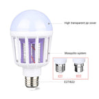 IcoolGadgets AC175~220V LED Mosquito Killer Bulb E27/B22 LED Bulb For Home Lighting Bug Zapper Trap Lamp Insect Anti Mosquito Repeller Light