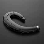 Wireless bone conduction headset for open and pressure-free hearing