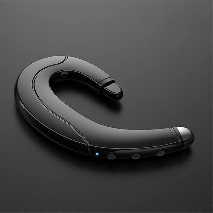 Wireless bone conduction headset for open and pressure-free hearing
