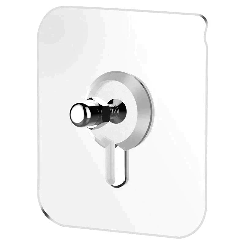 Self-adhesive wall hooks with thread | For secure hold and versatile use