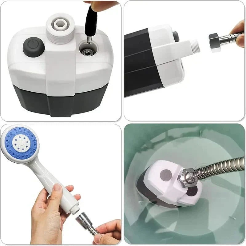 AquaLux Luxury Portable Shower | Premium shower experience everywhere