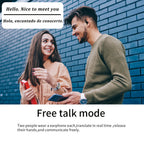 AI Translating Earbuds Real Time Wireless