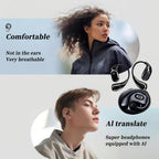 AI Translating Earbuds Real Time Wireless