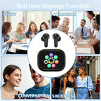 AI Translating Earbuds Wireless Touch Control