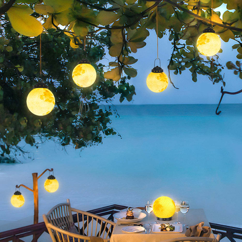 Modern LED Outdoor Lamp made of Metal and Resin – Solar-Powered Outdoor Light