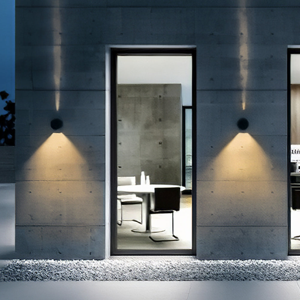 Modern Round Wall Lamp | IP65 Waterproof for Outdoor LED