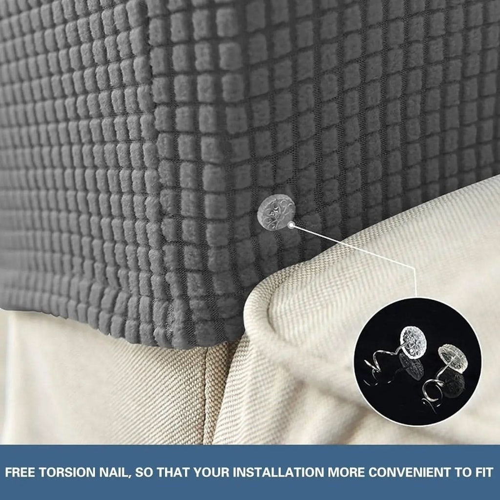 2-piece waterproof armrest covers with jacquard design