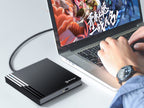 External USB DVD Burner With External CD Drive