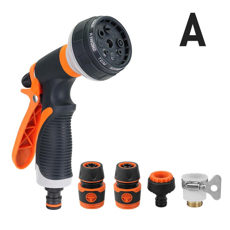 High pressure adjustable garden hose nozzle