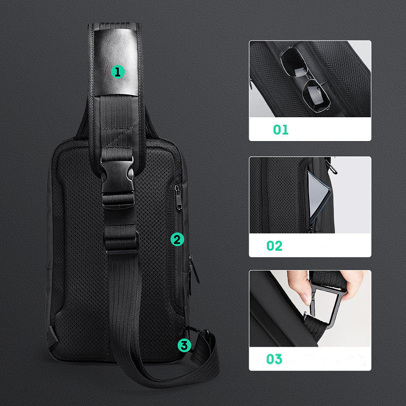 Men's Business Casual Shoulder Bag
